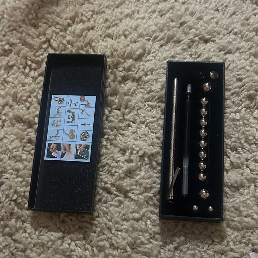 Elegant Black Fidget Pen NWT